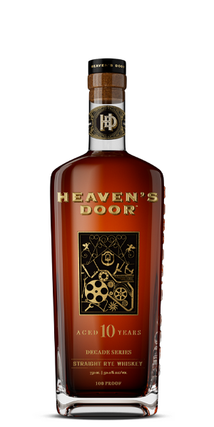Heaven’s Door Decade Series Release 2 Straight Rye Whiskey