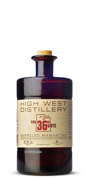 High West Manhattan Barrel Finished Cocktail