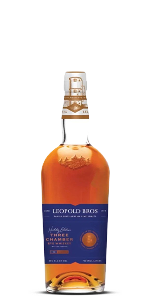 Leopold Bros Three Chamber Holiday Edition 2022 Rye Whiskey