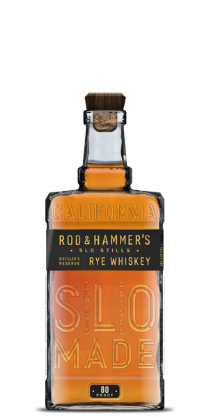 Rod & Hammer’s SLO Stills Distiller’s Reserve Rye Whiskey
