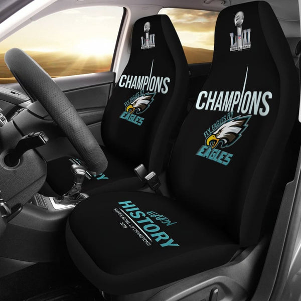 eagles car seat covers set