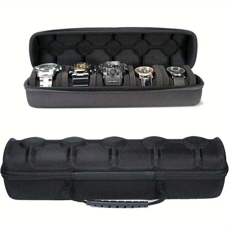 5 Slot Watch Travel Case