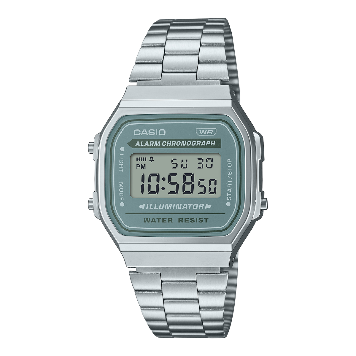 Retro Unisex WR - A168WA-3AYDF