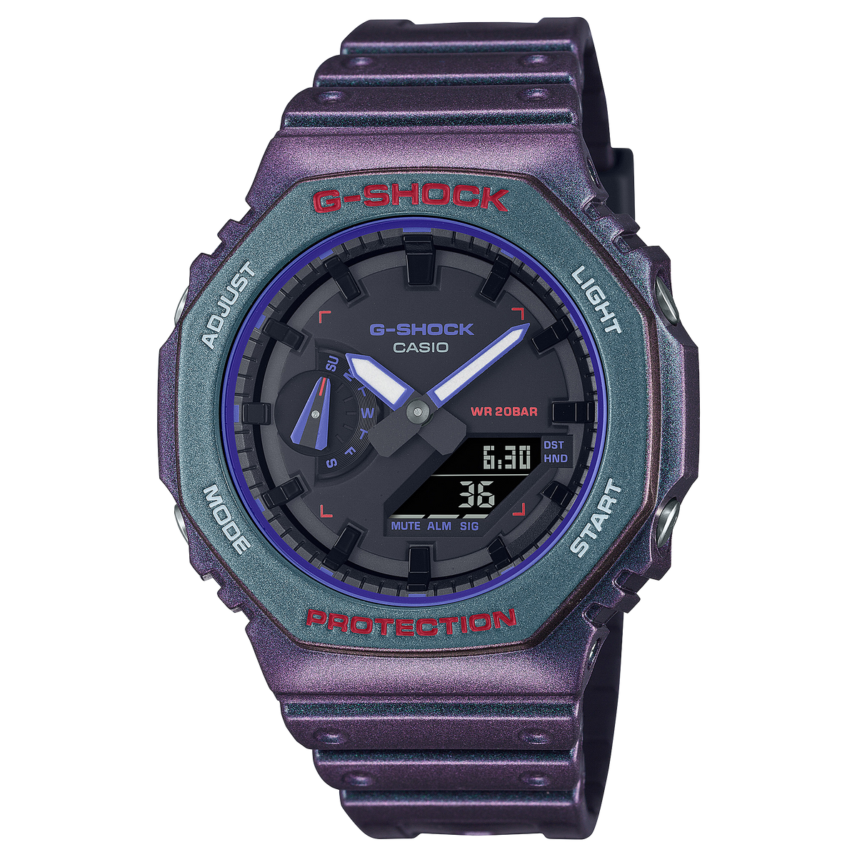 G-Shock Mens 200m Carbon Core Gamer - GA-2100AH-6ADR