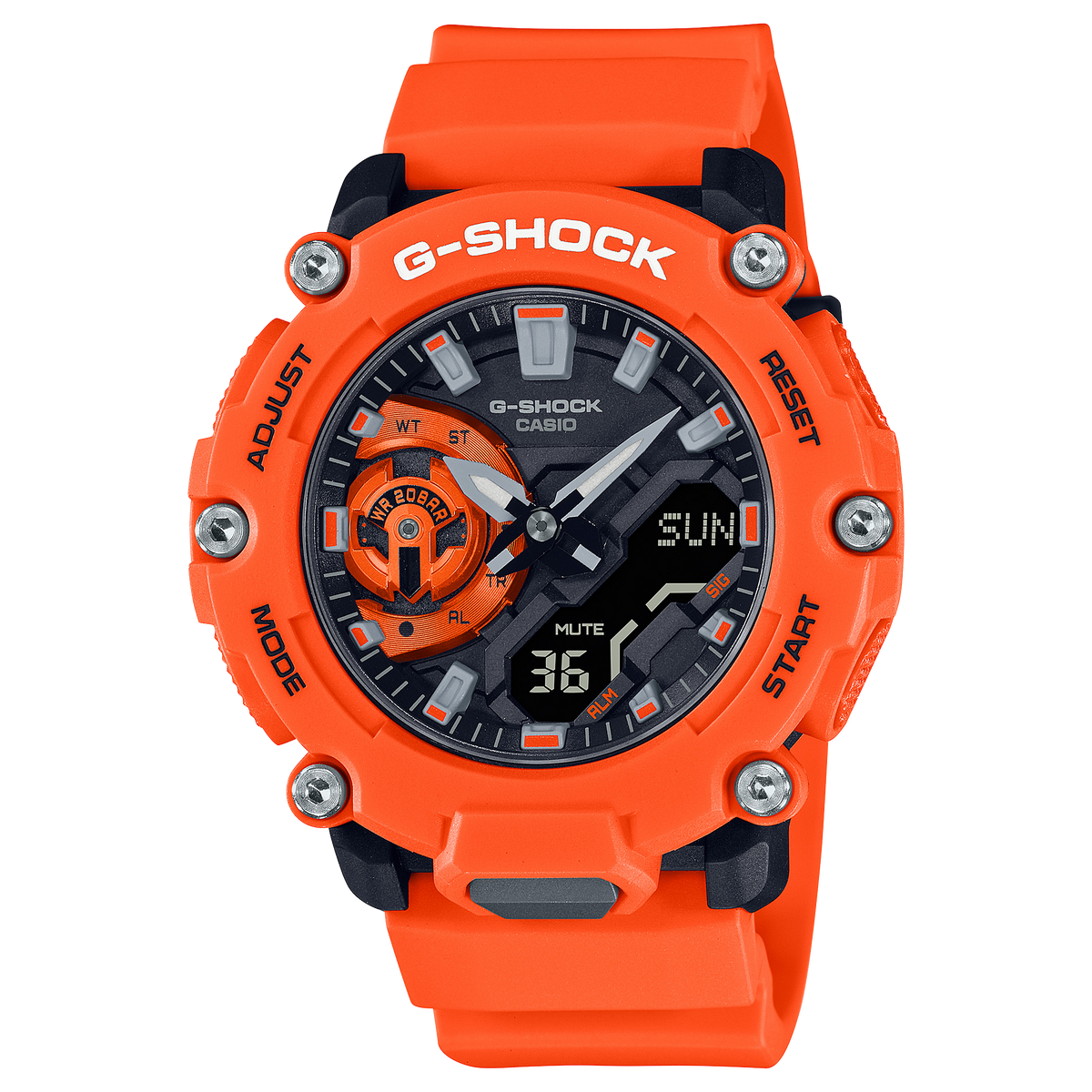 G-Shock Mens 200m Carbon Core - GA-2200M-4FC