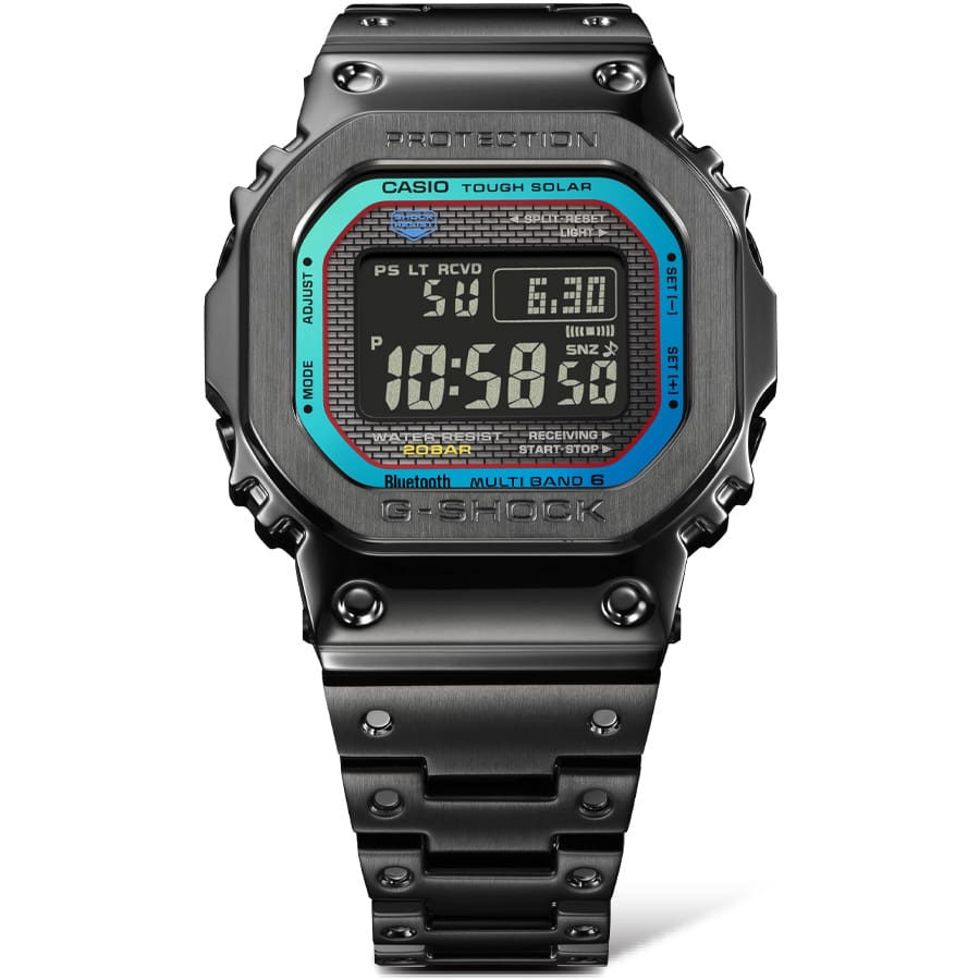 G-Shock Mens 200m Bluetooth G-Steel - GMW-B5000BPC-1M