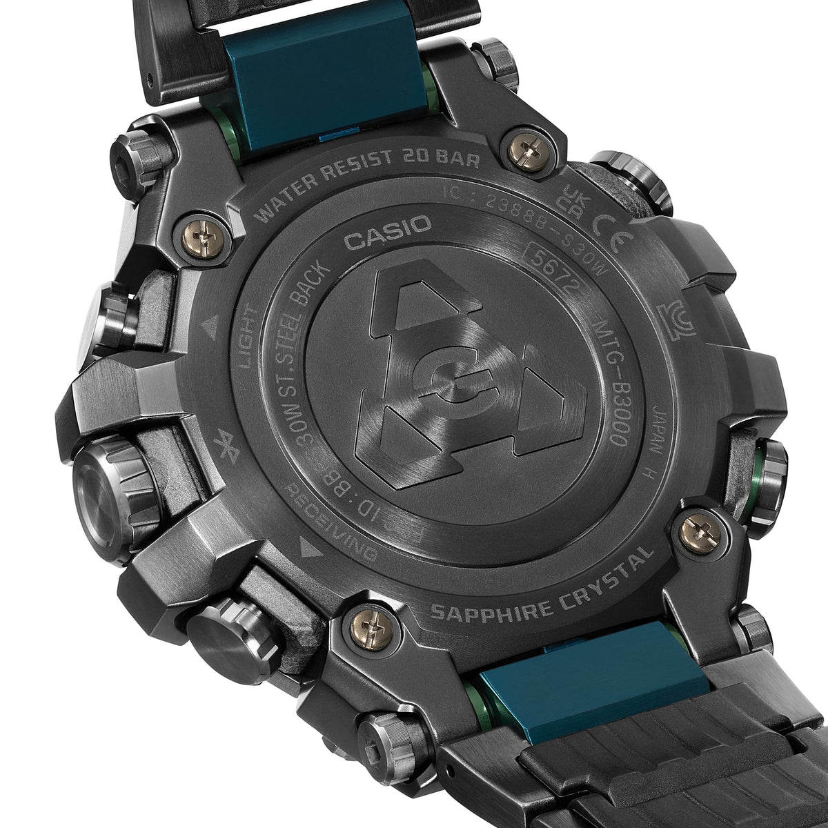 G-Shock Mens 200m Solar MT-G - MTG-B3000BD-1A2FC