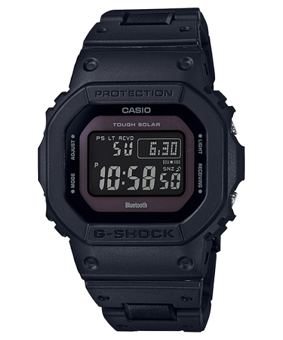 G-Shock Mens 200m Solar Bluetooth Metal Strap - GW-B5600BC-1BM