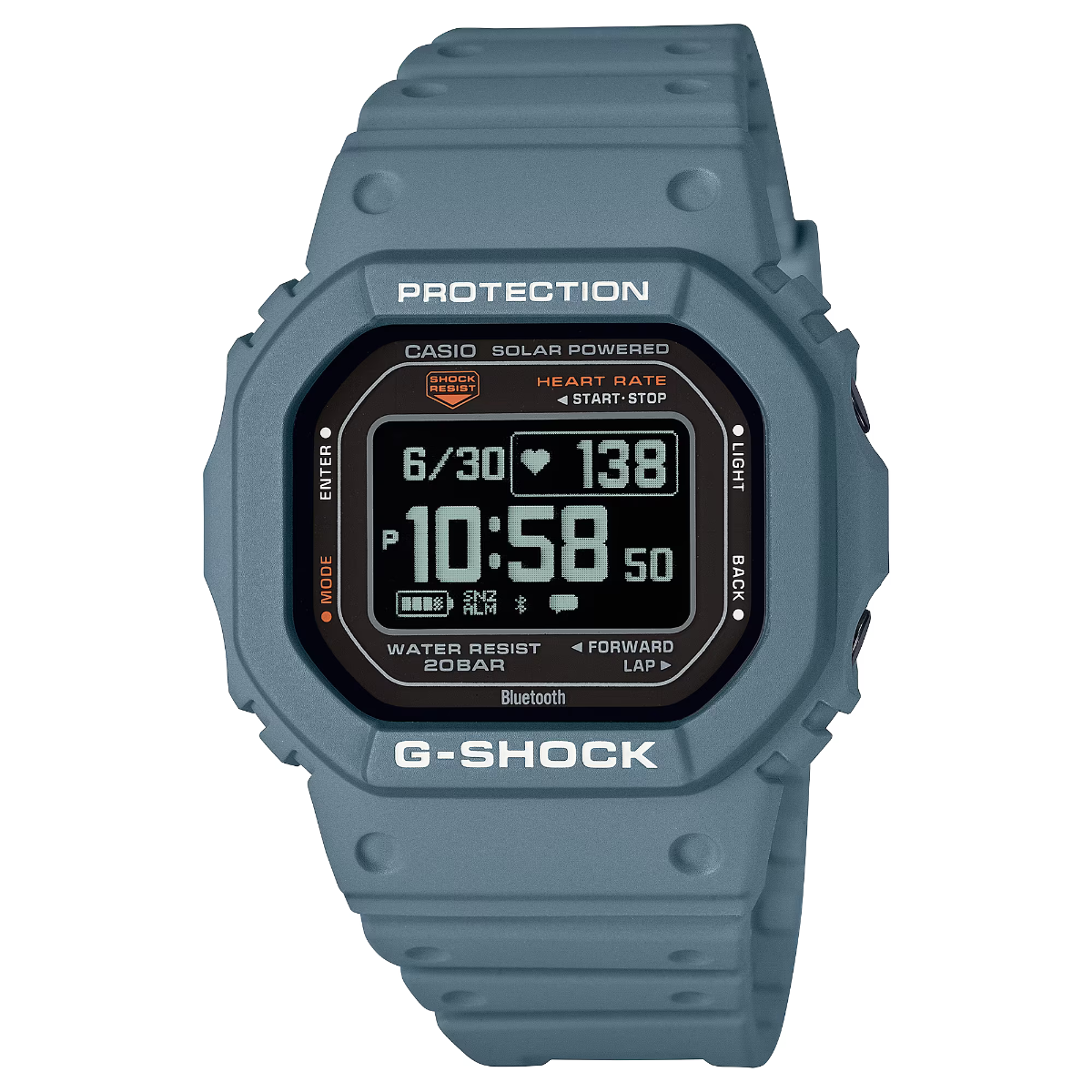 G-Shock Move Mens 200m Heart Rate Solar - DW-H5600-2ER