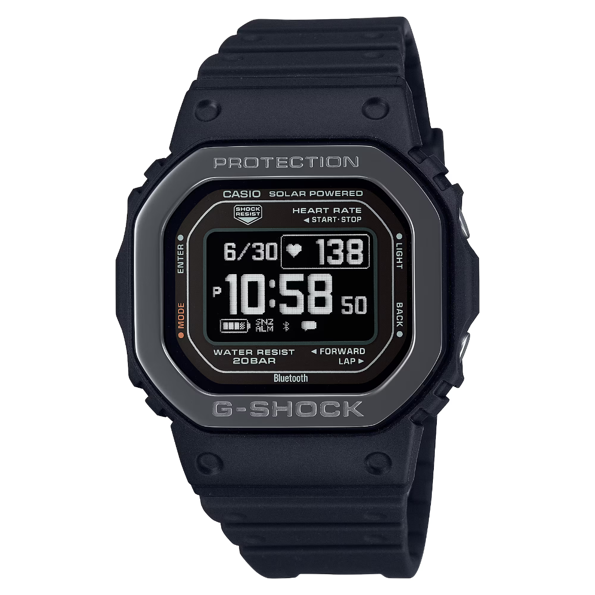 G-Shock Move Mens 200m Heart Rate Solar - DW-H5600MB-1ER