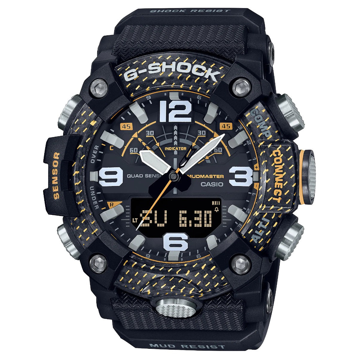 G-Shock Mens 200m Quad Sensor Mudmaster - GG-B100Y-1ADR