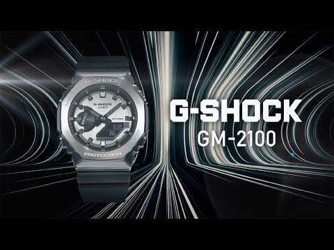 G-Shock Mens 200m G-Steel - GM-2100CB-1ADR