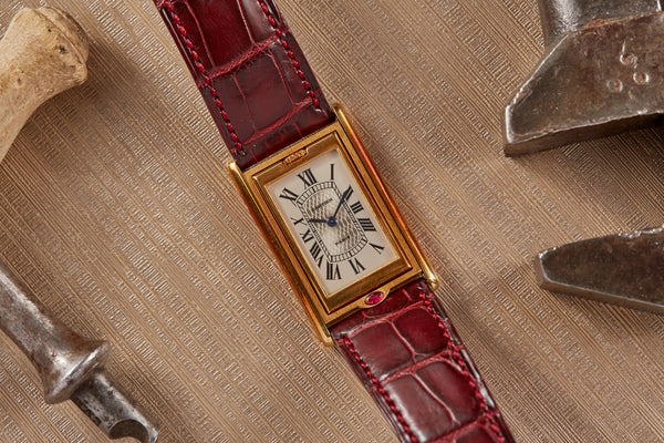 cartier vintage tank basculante