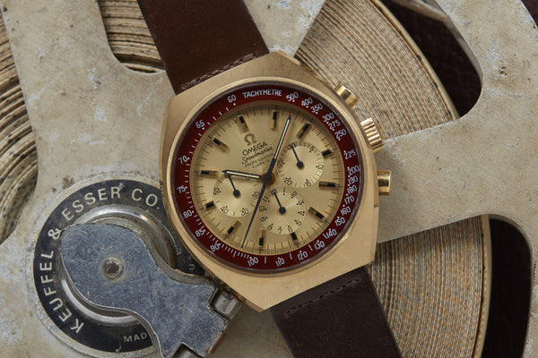 omega speedmaster mark ii gold