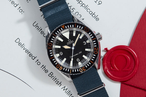 omega seamaster navy