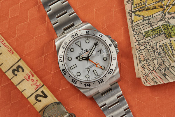 rolex explorer ii orange hand