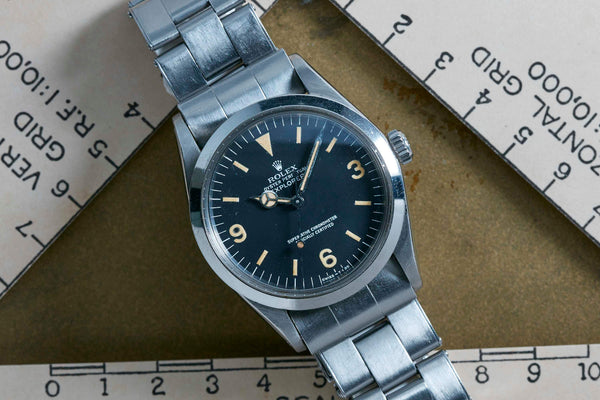 rolex explorer blue