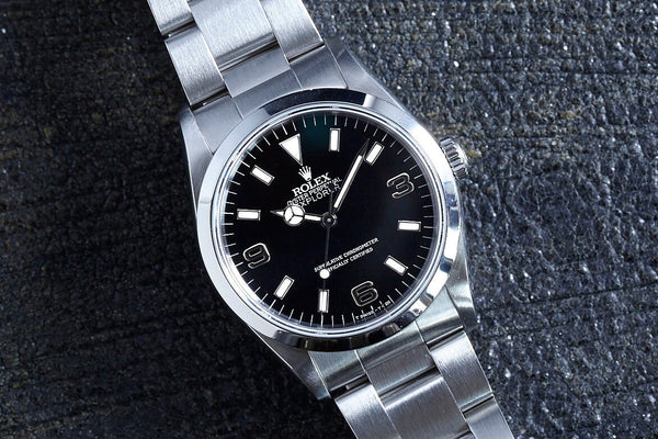 rolex explorer 14270 blackout