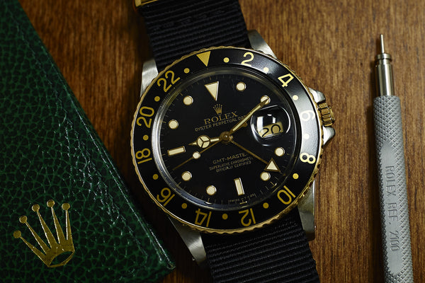 rolex gmt master two tone