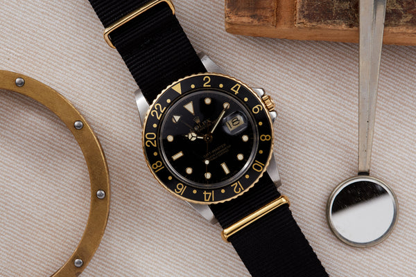 rolex gmt master two tone