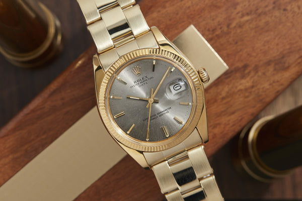 rolex date gold