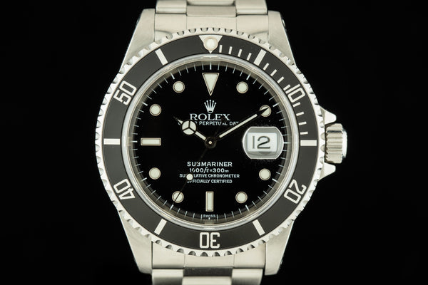 rolex submariner swiss only