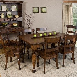 solid wood Farmhouse style dining sets