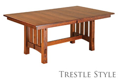 Trestle Style Table