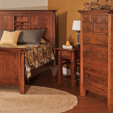 artesa bed and dresser set