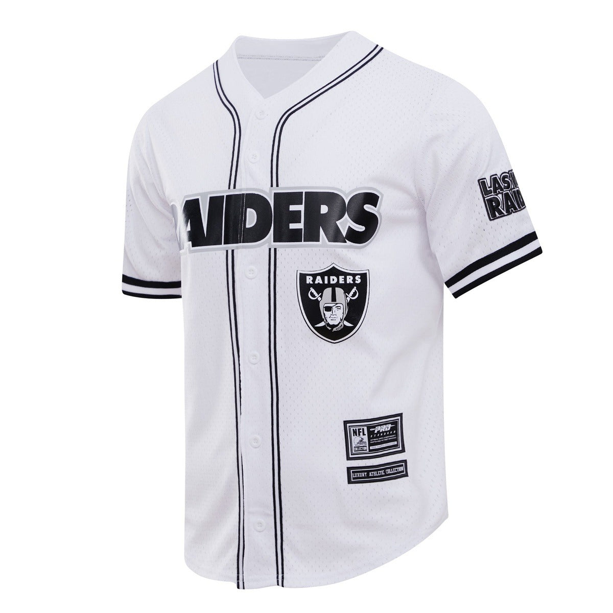 oakland raiders button up jersey