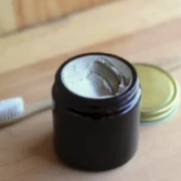 toothpaste in a jar