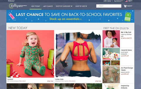 Zulily Cover to sell online