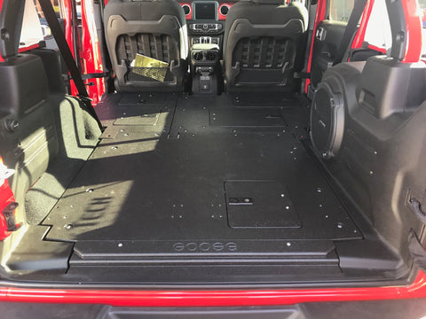 Jeep JLU Plate and Sleep Platforms