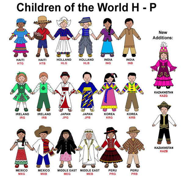 Children of the World Multicultural Kids T Shirt – Mandys Moon