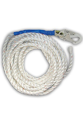 FallTech 25' 5/8 Poly Rope #8125T
