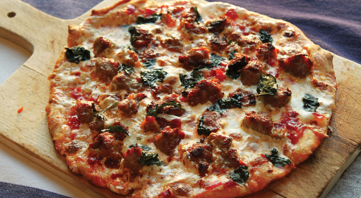 Sausage & Relish Pizza Recipe