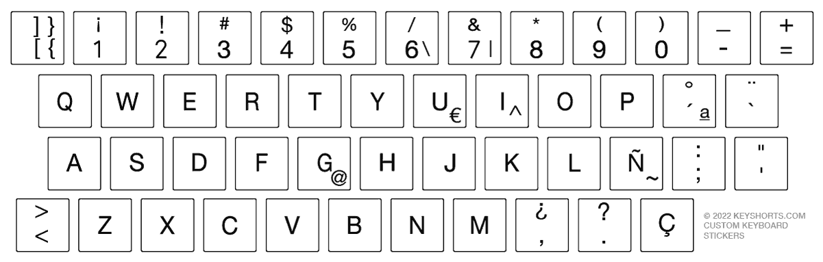 keyboard reference small