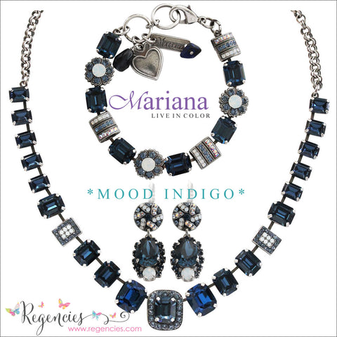 Mariana Jewelry Mood Indigo Blue Montana Swarovski Crystal