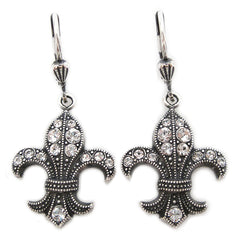 Catherine Popesco La Vie Parisienne Fleur De Lis Earrings