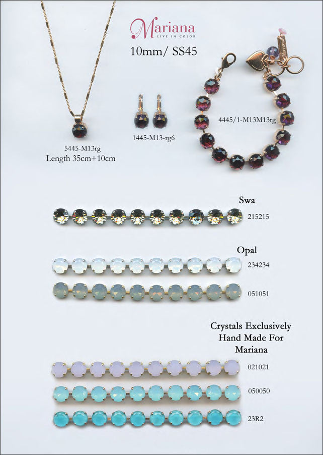 Mariana Jewelry 10mm Bracelet Earrings Necklace Catalog