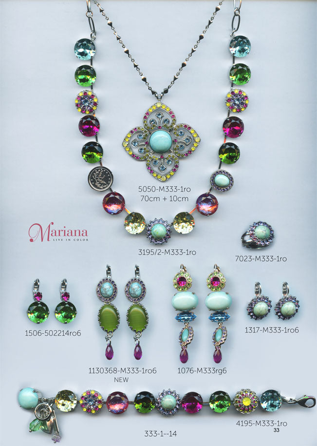 Mariana Jewelry Carribean Life Multi Color Swarovski Bracelets Earrings Necklaces Catalog Page 14