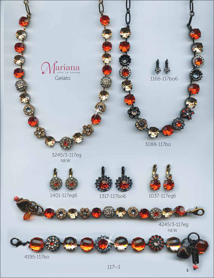 Mariana Jewelry The Sweet Life Bracelets Earrings Necklaces Rings Catalog Gelato Red Page 5