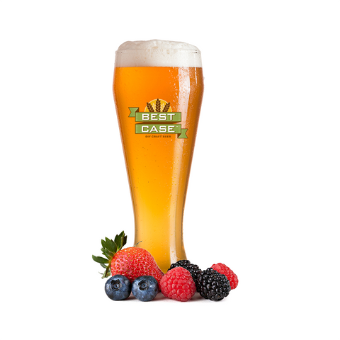 Best Case - Blueberry Wheat Beer (All Grain)
