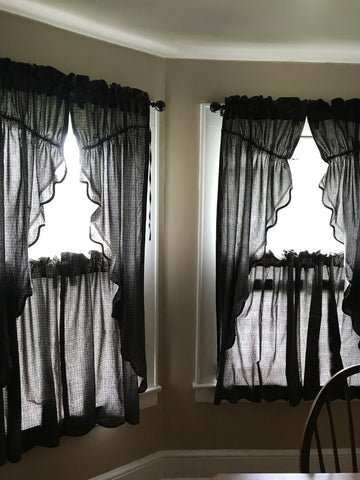 Kettle grove prairie curtains and tiers