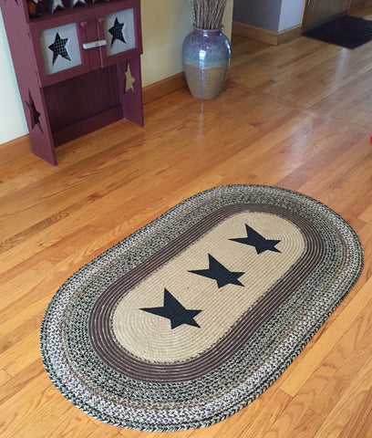 Kettle Grove braided rug