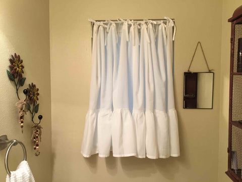 ruffle curtains