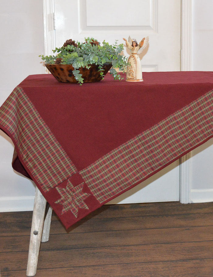 Stars in the Corner Tablecloth by Retro Barn