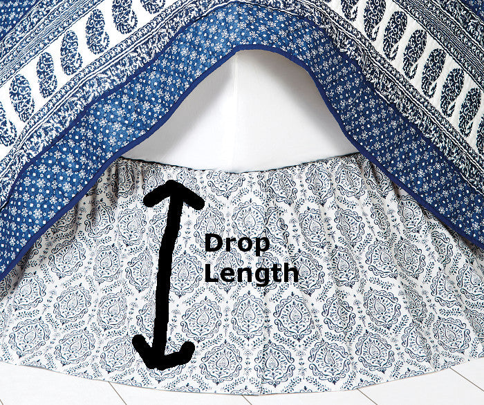 Drop Length for Bedskirt
