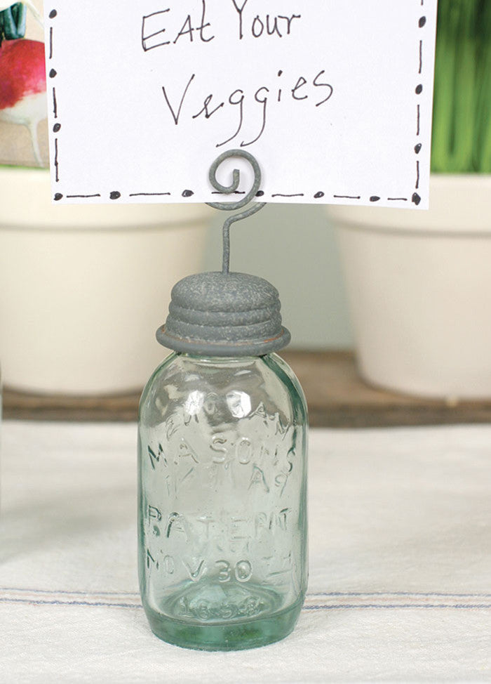 Mason Jar Card Holder