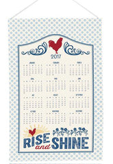Rise and Shine Calendar Towel